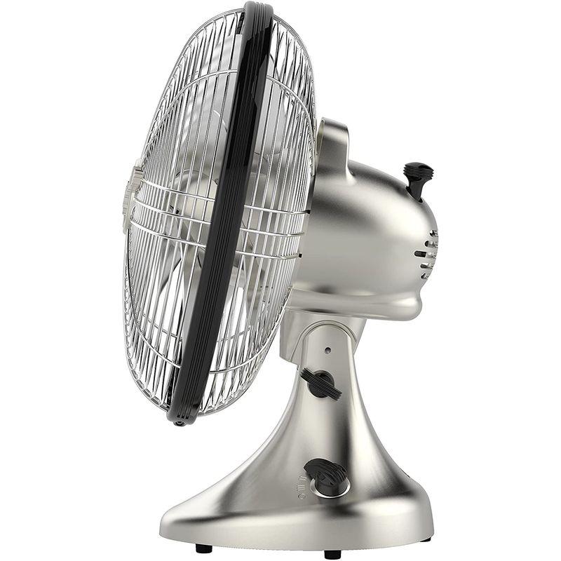 ボルネード 扇風機 ビンテージファン シルバースワン 3スピード 高さ