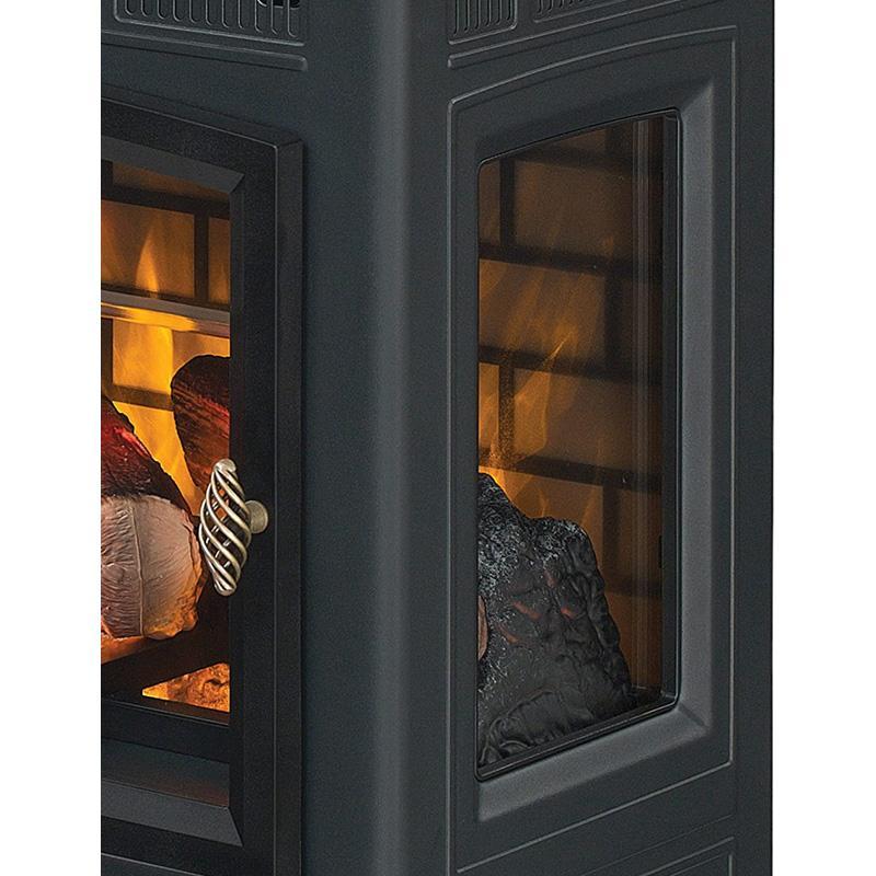 暖炉型 ヒーター 3D 赤外線 電気 ストーブ リモコン付 Duraflame 3D Infrared Electric Fireplace Stov_6