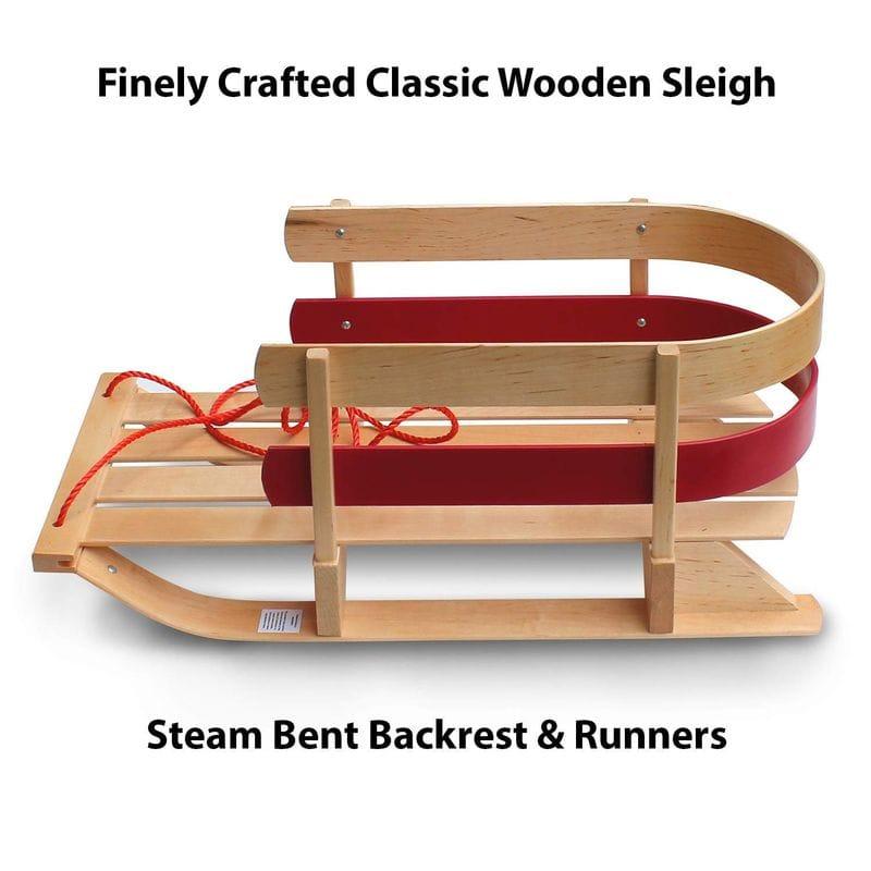 ソリ 木製 アウトドア Flexible Flyer Baby Pull Sled. Wood Toddler
