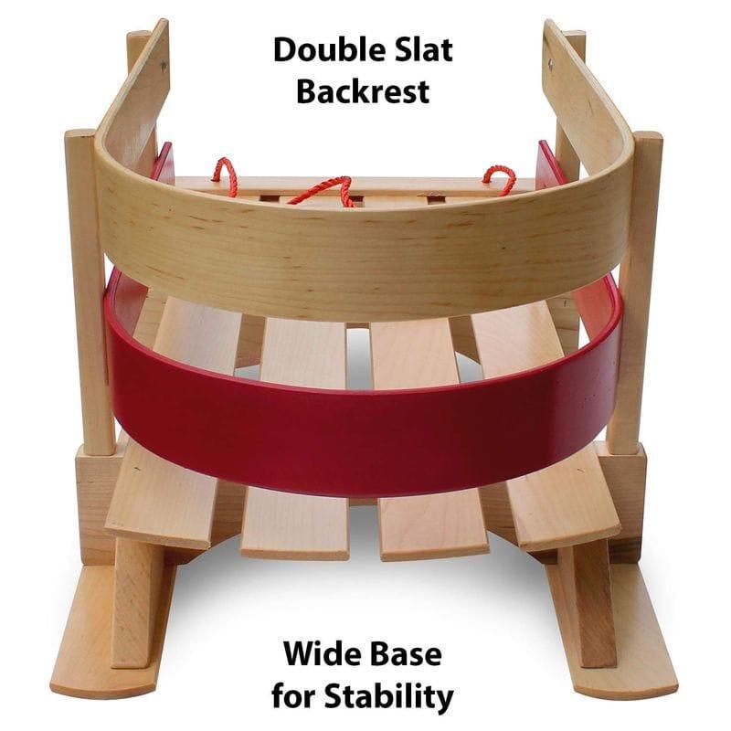 ソリ 木製 アウトドア Flexible Flyer Baby Pull Sled. Wood Toddler