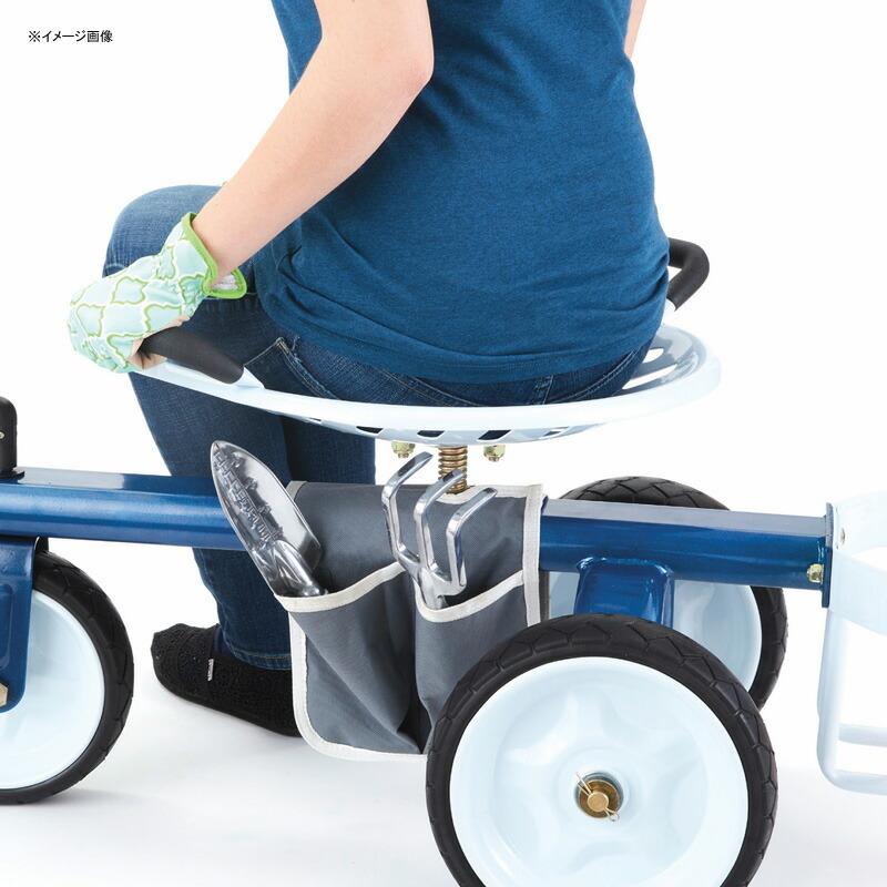 可動式ベンチ ガーデンスクーター ゴリラカート Gorilla Carts GCGRGS Rolling Garden Scooter