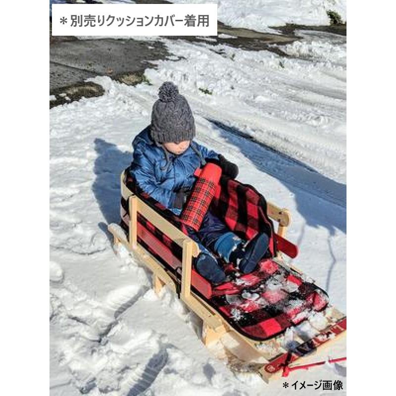 ソリ 木製 子供用 ハンドル クッション付 エルエルビーン L.L. ソリ 木製 子供用 ハンドル クッション付 エルエルビーン L.L.