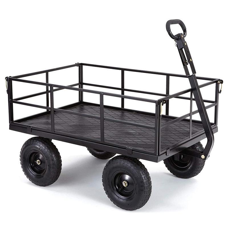 ガーデンワゴン 540kgまで スチール メッシュ サイド取り外し可 ブラック 黒 高耐久 ゴリラカート Gorilla Carts GOR1200- :8001671:カリフォルニアキッチンマーケット - 通販 - Yahoo!ショッピング ガーデンワゴン 540kgまで スチール メッシュ サイド取り外し可 ブラック 黒 高耐久 ゴリラカート Gorilla Carts GOR1200- :8001671:カリフォルニアキッチンマーケット - 通販 - Yahoo!ショッピング