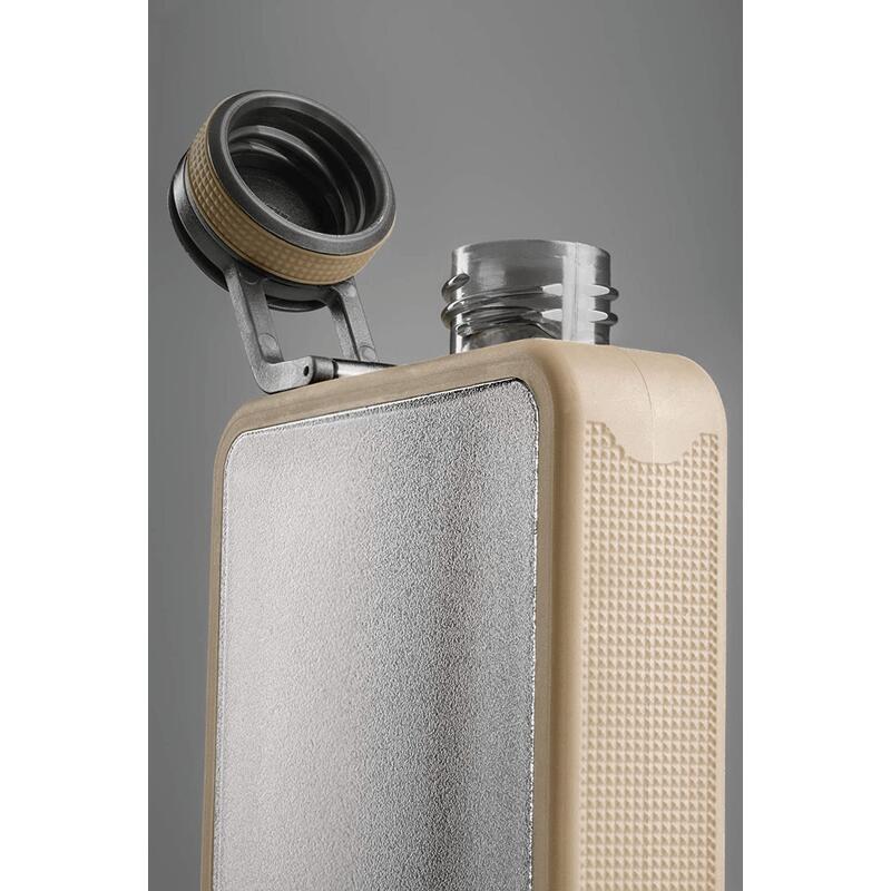 水筒 軽量 90g ポリエステル シリコンバンパー 180ml アウトドア 登山 GSI Outdoors BOULDER 6 FLASK_4