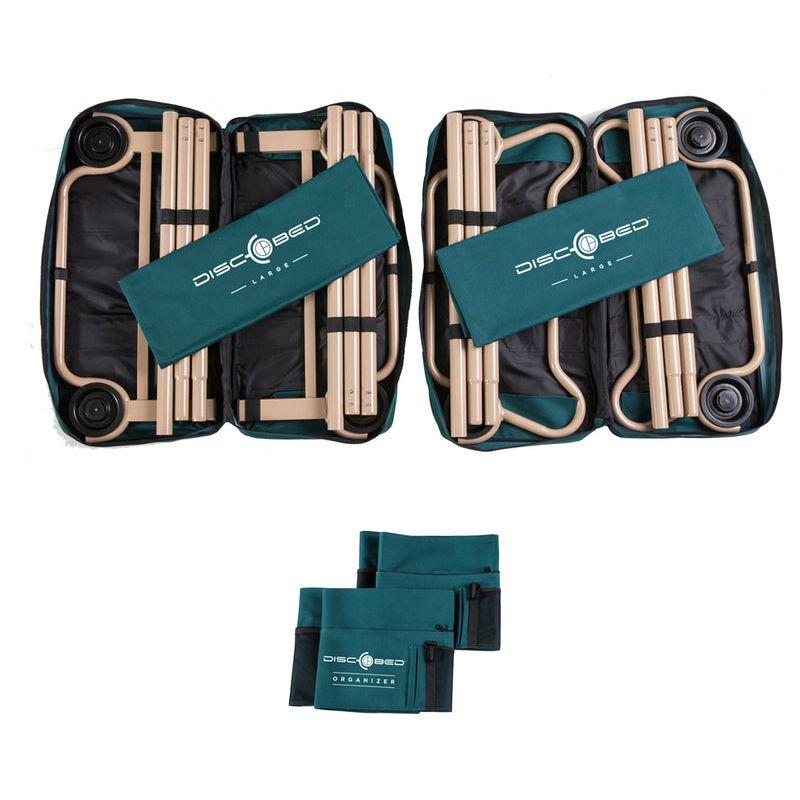 折りたたみ ベッド 2段 ラージサイズ ベンチ 227kgまで キャンプ