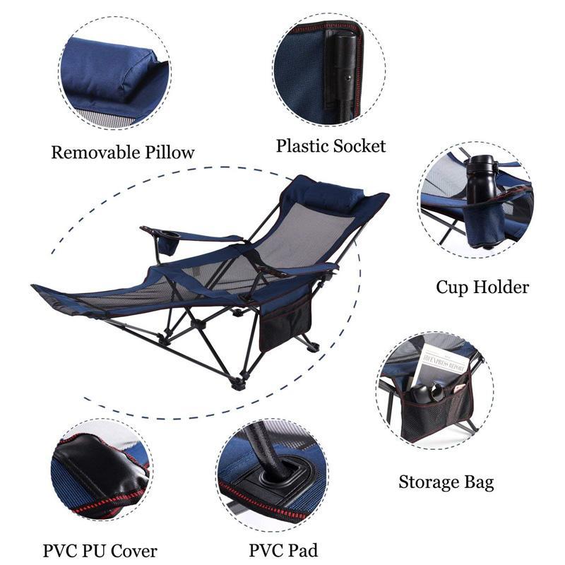 折りたたみ ラウンジチェア リクライニング 椅子 アウトドア キャンプ Seatopia Camping Recliner camping Loung_2