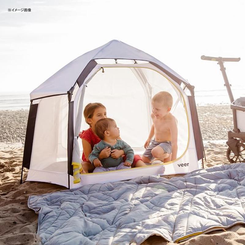 ポップアップ メッシュテント 子供 耐水 UPF 50+ ベースキャンプ ビーチ アウトドア キャンプ Veer Basecamp Shelter 1の画像