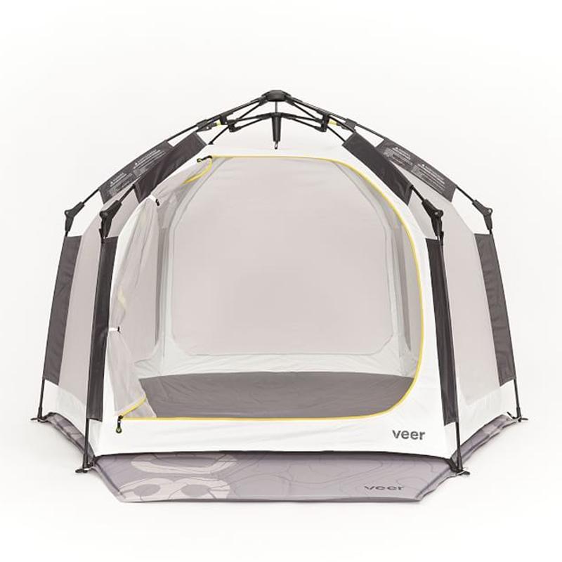 ポップアップ メッシュテント 子供 耐水 UPF 50+ ベースキャンプ ビーチ アウトドア キャンプ Veer Basecamp Shelter 1の画像