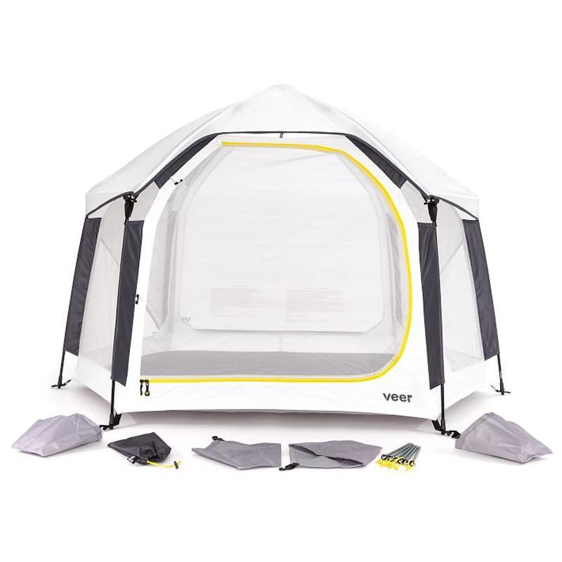 ポップアップ メッシュテント 子供 耐水 UPF 50+ ベースキャンプ ビーチ アウトドア キャンプ Veer Basecamp Shelter 1の画像