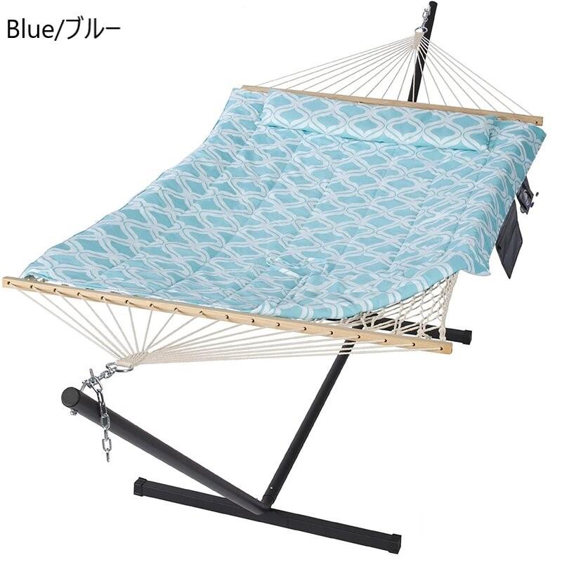 ハンモック スタンド付 ダブル 2人 215kgまで Sol 72 Outdoor Mejias Double Spreader Bar Hammocの画像