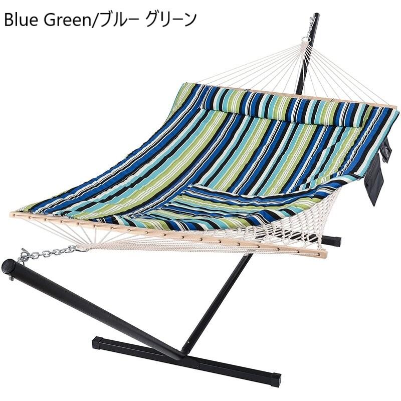 ハンモック スタンド付 ダブル 2人 215kgまで Sol 72 Outdoor Mejias Double Spreader Bar Hammocの画像