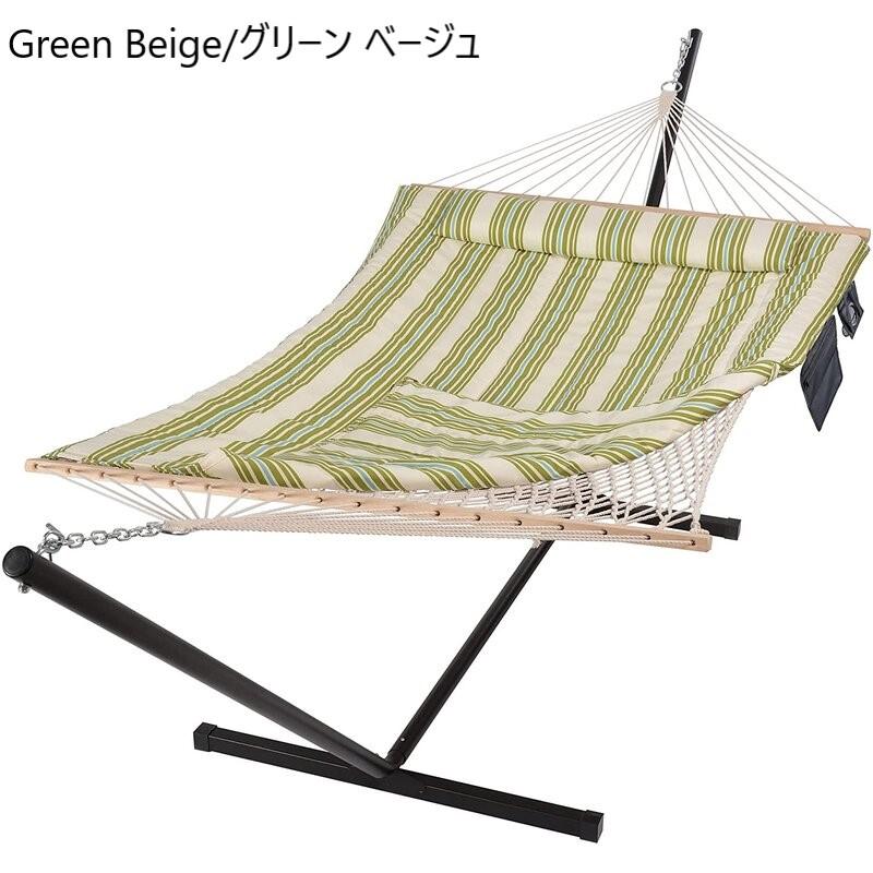 ハンモック スタンド付 ダブル 2人 215kgまで Sol 72 Outdoor Mejias Double Spreader Bar Hammocの画像