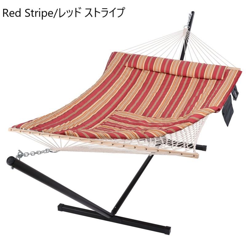 ハンモック スタンド付 ダブル 2人 215kgまで Sol 72 Outdoor Mejias Double Spreader Bar Hammocの画像