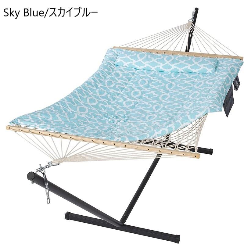 ハンモック スタンド付 ダブル 2人 215kgまで Sol 72 Outdoor Mejias Double Spreader Bar Hammocの画像