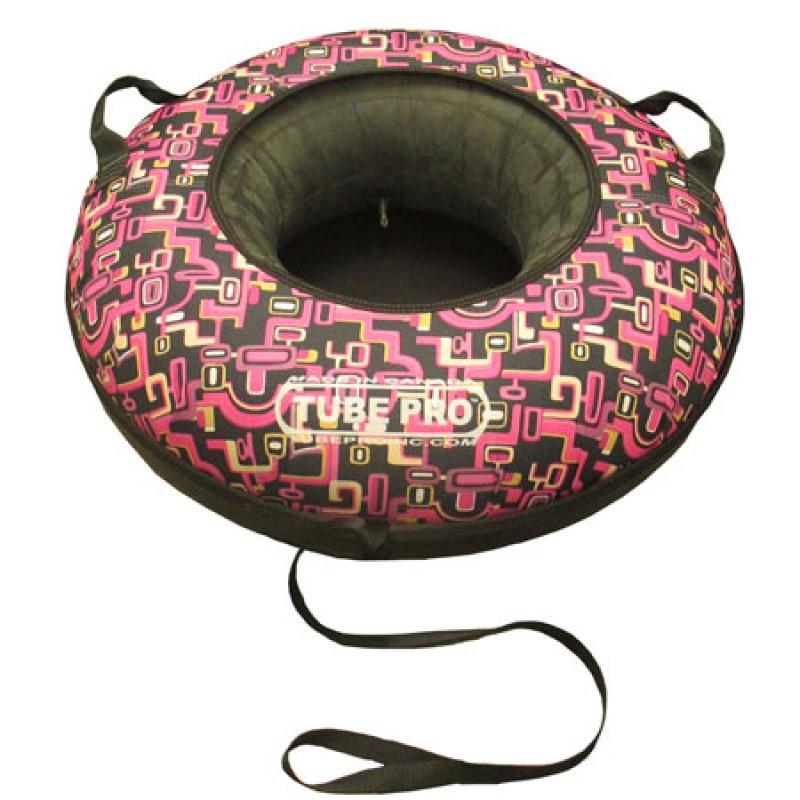 【雪遊びに】人気の子供用 スノーチューブ ソリ 雪 ゴムでできたドーナツ型のそり TUBE PRO Hard Bottom Snow Tube covの画像