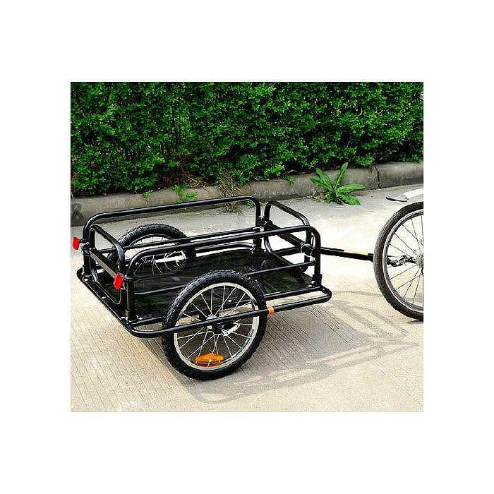 自転車用トレーラー 貨物 サイクルトレーラー Aosom Wanderer Bicycle Bike Cargo / Luggage Trailer  :8003024:カリフォルニアキッチンマーケット - 通販 - Yahoo!ショッピング