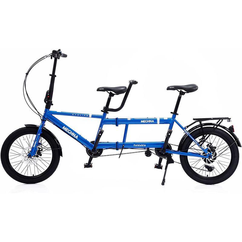 二人乗り折り畳みタンデム自転車 一勝堂(Isshoudou) 二人乗り折り畳みタンデム自転車 二人で
