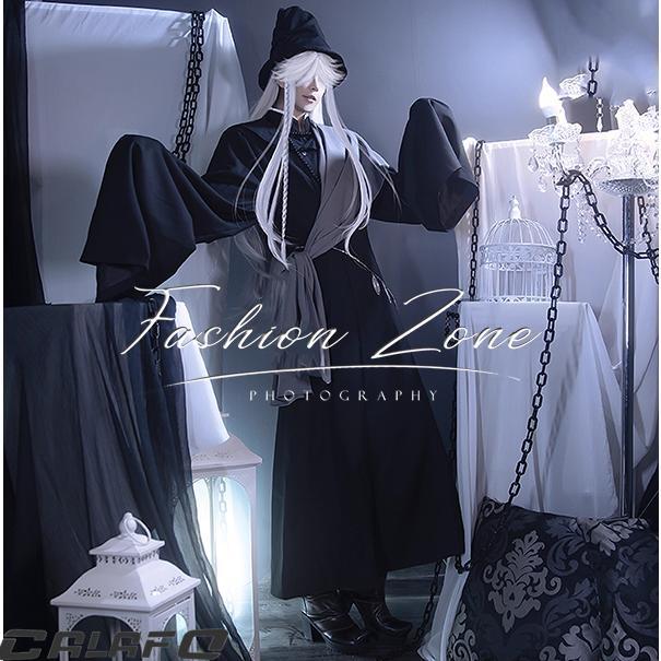 黒執事 風 アンダーテイカー コスプレ衣装 ウィッグ 靴 cosplay