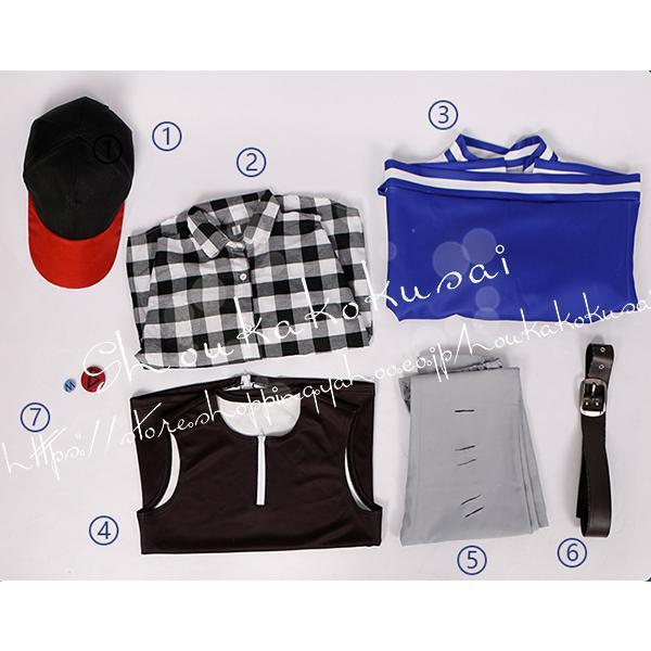 山田二郎　コスプレ衣装　ウィッグ帽子付き ヒプノシスマイク風 Division Rap Battle- Buster Bros 山田二郎