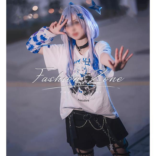 ホロライブ 天音かなた ウィッグ vtuber コスプレ 靴付き フルセット