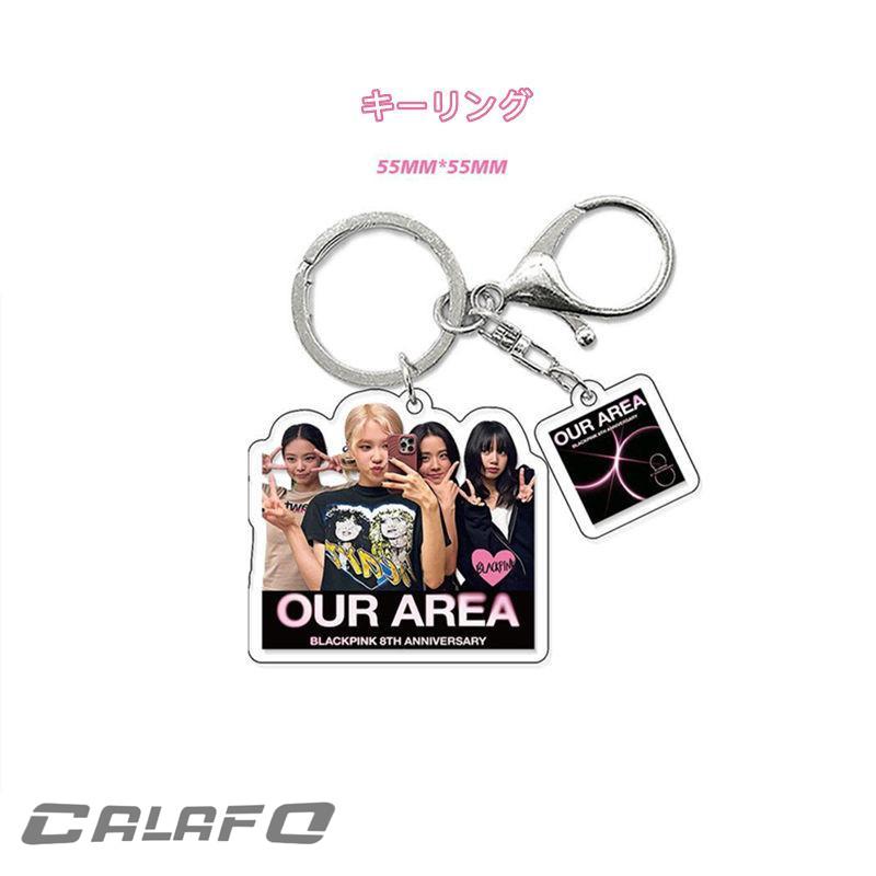 BLACKPINKグッズ ギフトボックス フォトカード OUR AREA テープ セット