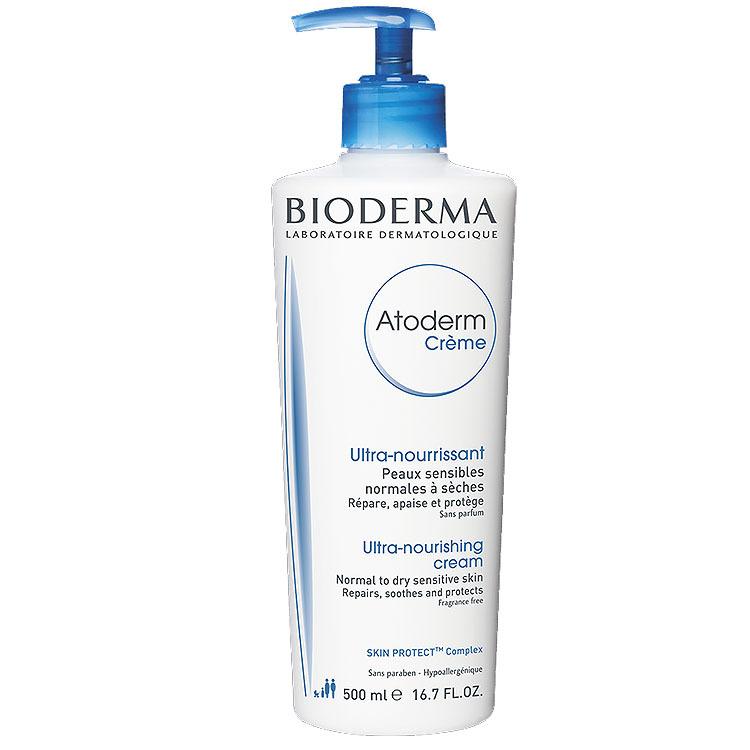 ビオデルマ アトデルム ブルー 超乾燥敏感肌用 クリームＤ 500ml 大容量 顔 体用 保湿クリーム BIODERMA 28065b Atoderm cream｜calbraith｜03