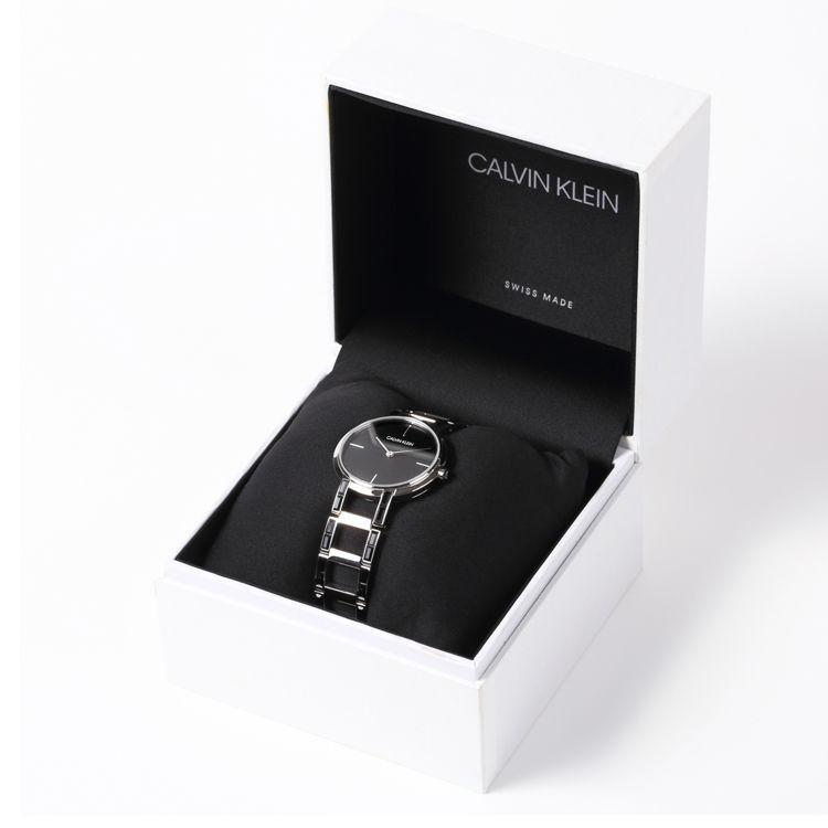 【SALE 20%OFF】カルバンクライン レディース 腕時計 CK ウォッチ ブラック シルバー ブランド Calvin Klein k8nx3ub1｜calbraith｜08