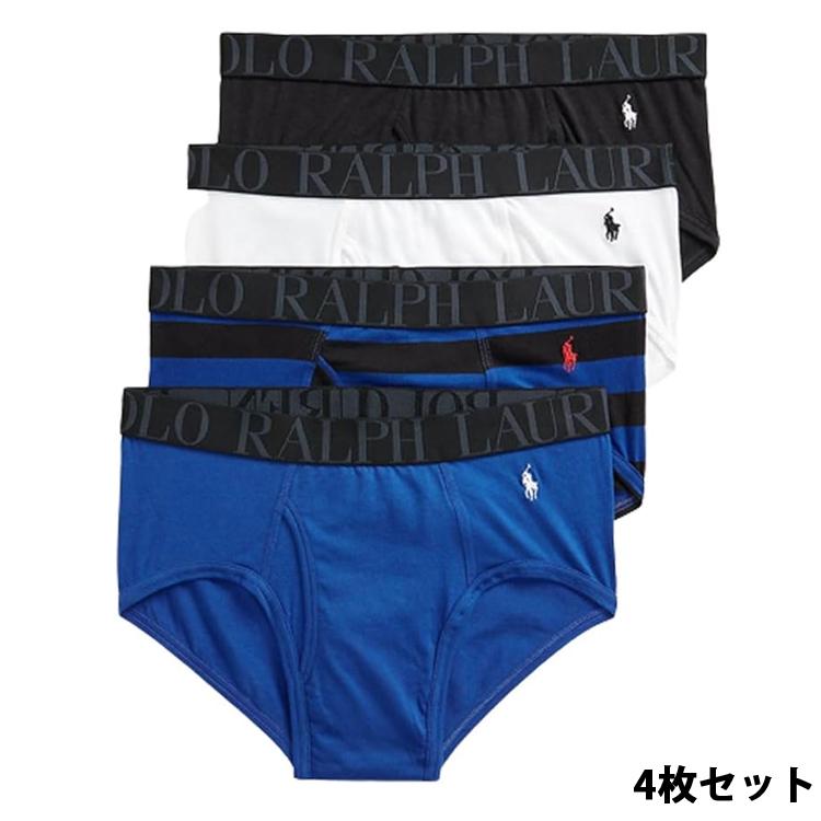 【SALE 30%OFF】ポロ ラルフローレン メンズ クラシックフィット ブリーフ 4枚セット ボクサーパンツPOLO RALPH LAUREN nwbfp44n9｜calbraith｜07