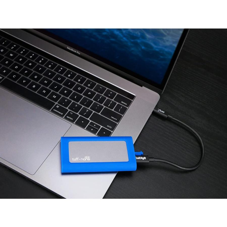 CalDigit Tuff nano Plus USB-C ポータブル外付けSSD 2TB [TuffNanoPlus2T]｜caldigit-japan｜12