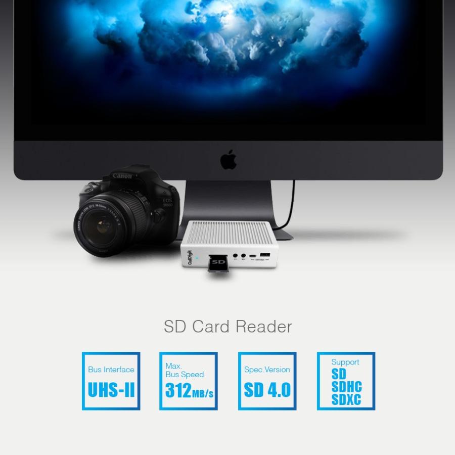 CalDigit TS3 Plus Thunderbolt Station 3 Plus スペースグレイ CalDigit TS3 Plus Thunderbolt Station 3 Plus スペースグレイ