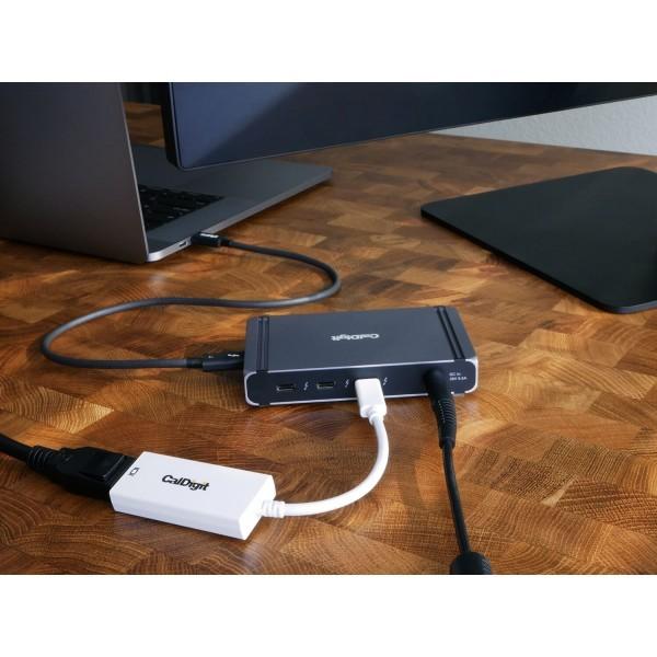 CalDigit Thunderbolt 4 Element Hub - Thunderbolt 4ケーブル (0.8m 