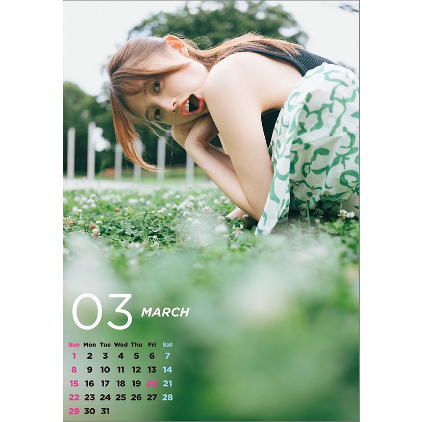 卓上 森日菜美 2026年 カレンダー CL26-0175 カレナビ おしゃれ