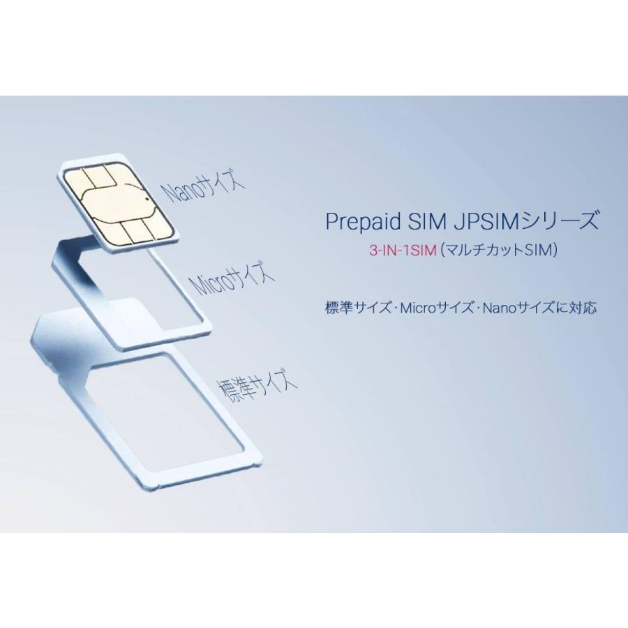プリペイドSIMカード JPSIM SB+ 3GB/指定期限使い切りプラン(nano/micro/標準SIMマルチ対応) SIMピン付｜calendar-world｜03