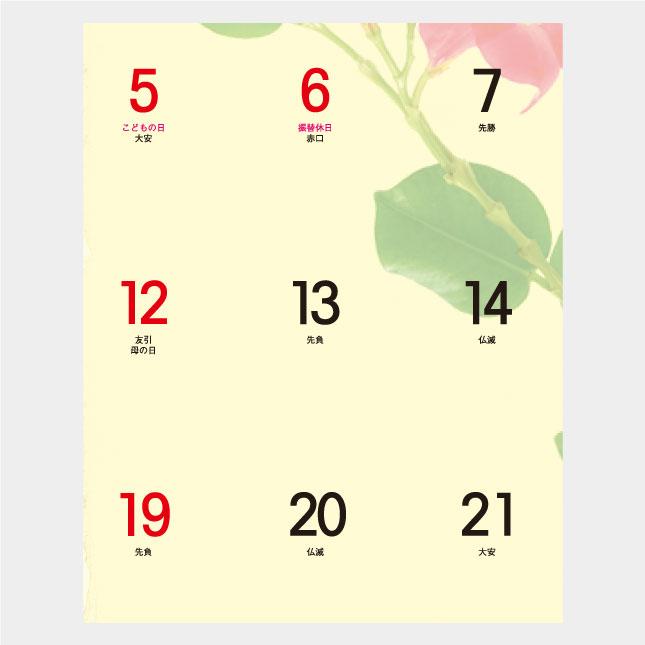 高評価続出！ 名入れカレンダー 2024 壁掛け AC-15 プレス・フラワー 100冊 【RIZ6933848355】(24288円)