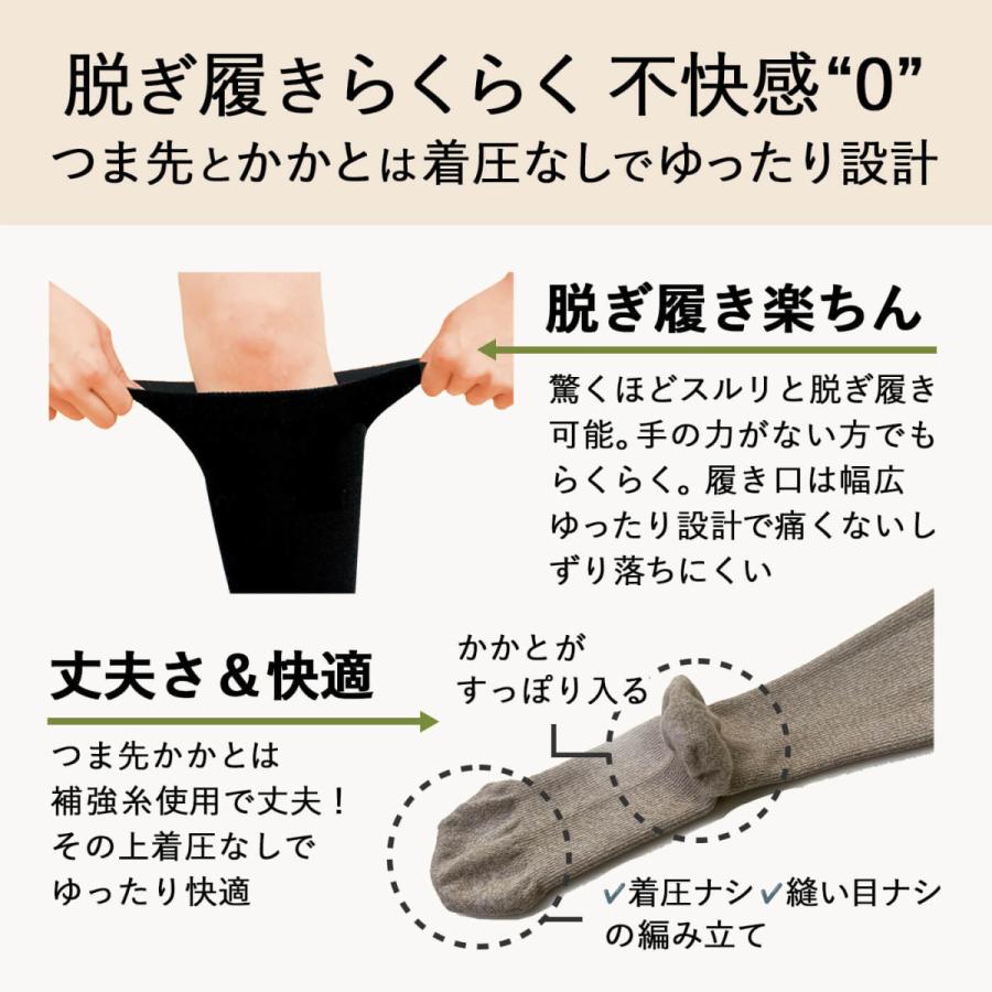 累計販売40万足超：Ja-vie ジャヴィ公式 綿混着圧ハイソックス抗菌防臭｜ドット柄｜適度な着圧で痛くない 綿混で肌触り抜群。むくみや冷え疲れなどにも |  | 14