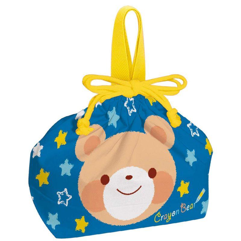 スケーター (skater) 子供用 お弁当 巾着袋 クレヨンベアー ボーイ 日本製 KB7 2023091923080501723カ