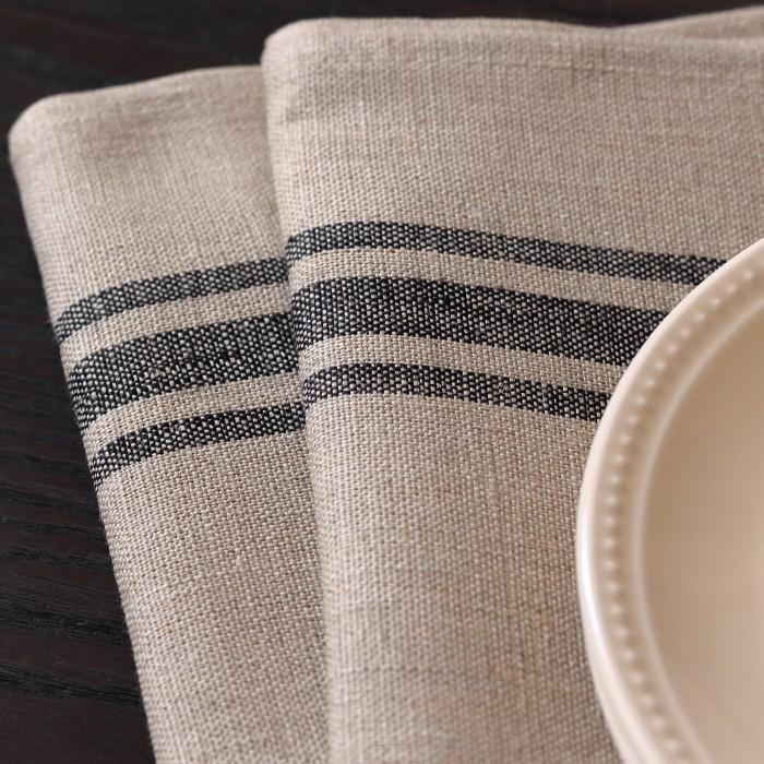 CALIENTE リトアニア リネン 麻 100％ 大判キッチンリネン 4枚 お試し 人気クロスセット |  | 02