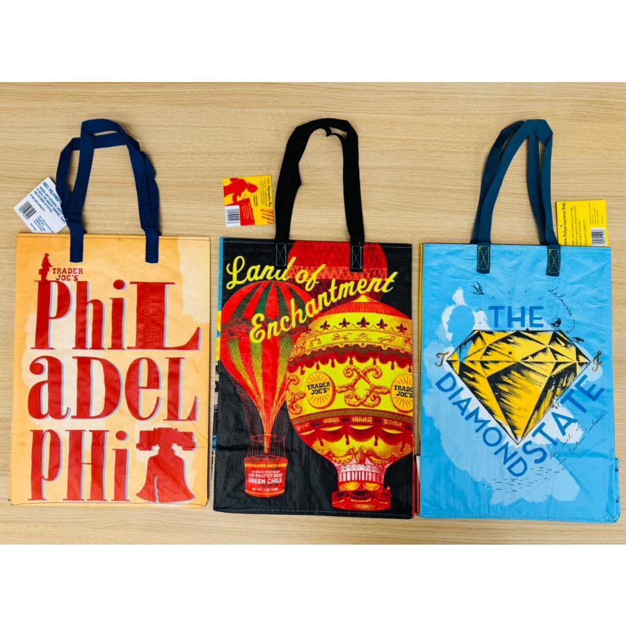 OUTLET品】TRADER JOE'S トレーダージョーズ エコバッグ 3枚セット[O