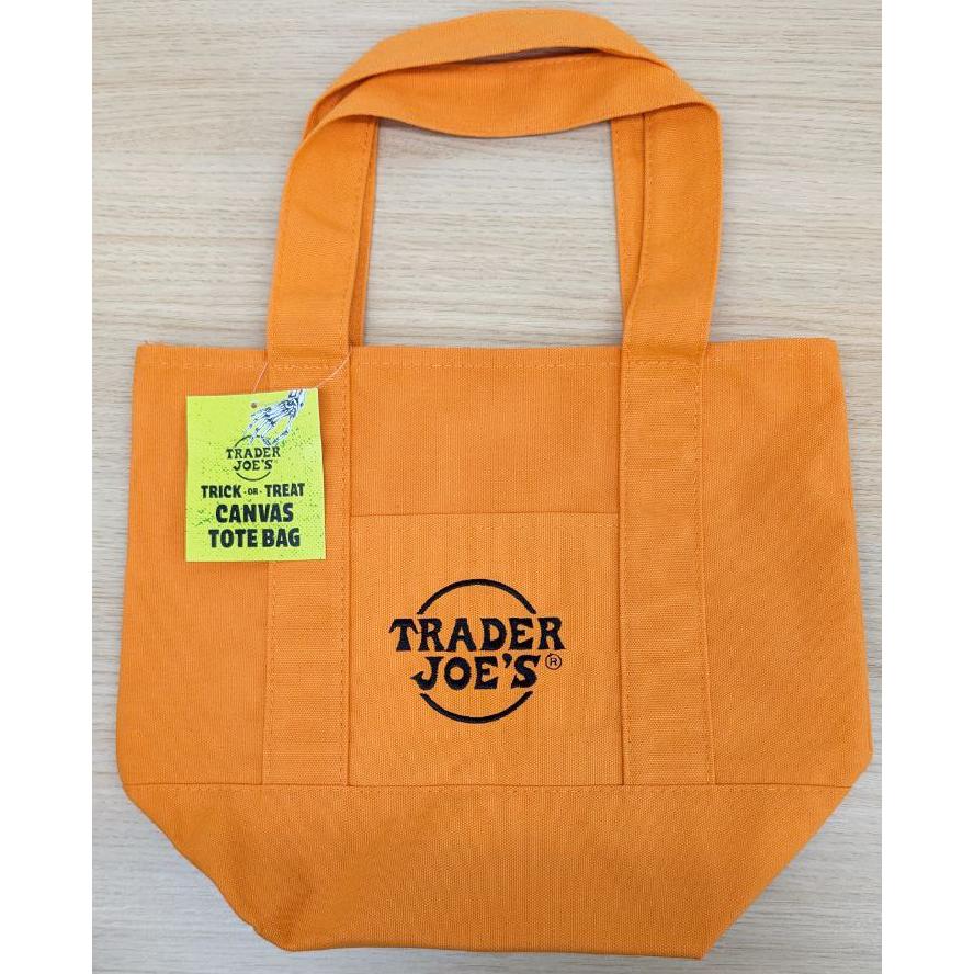 2025ハロウィン限定色】TRADER JOE'Sトレジョ ミニトートバッグ エコ