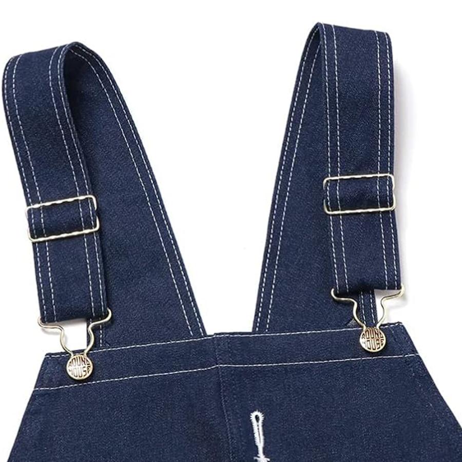 USA製！！【ROUND HOUSE ラウンドハウス】デニムオーバーオール ROUND HOUSE（ラウンドハウス） デニム オーバーオール Blue Denim Bib