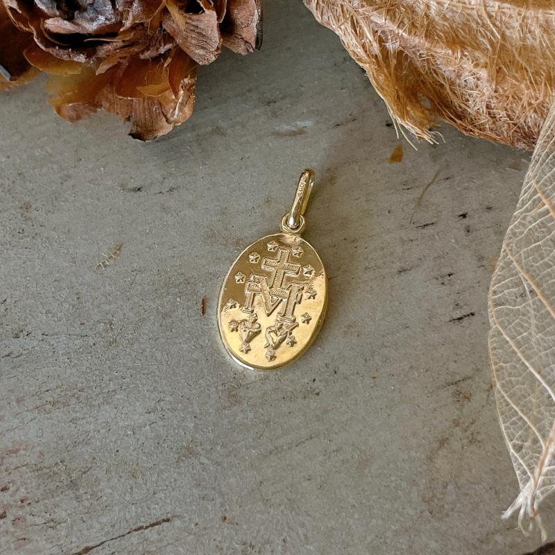 LA直輸入14K カリフォルニアゴールド Maria YellowGold ペンダント