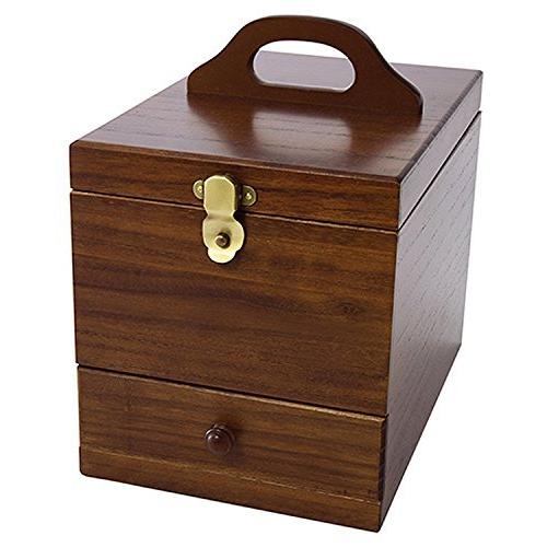 茶谷産業 日本製 Wooden Case 木製コスメティックボックス 017-513