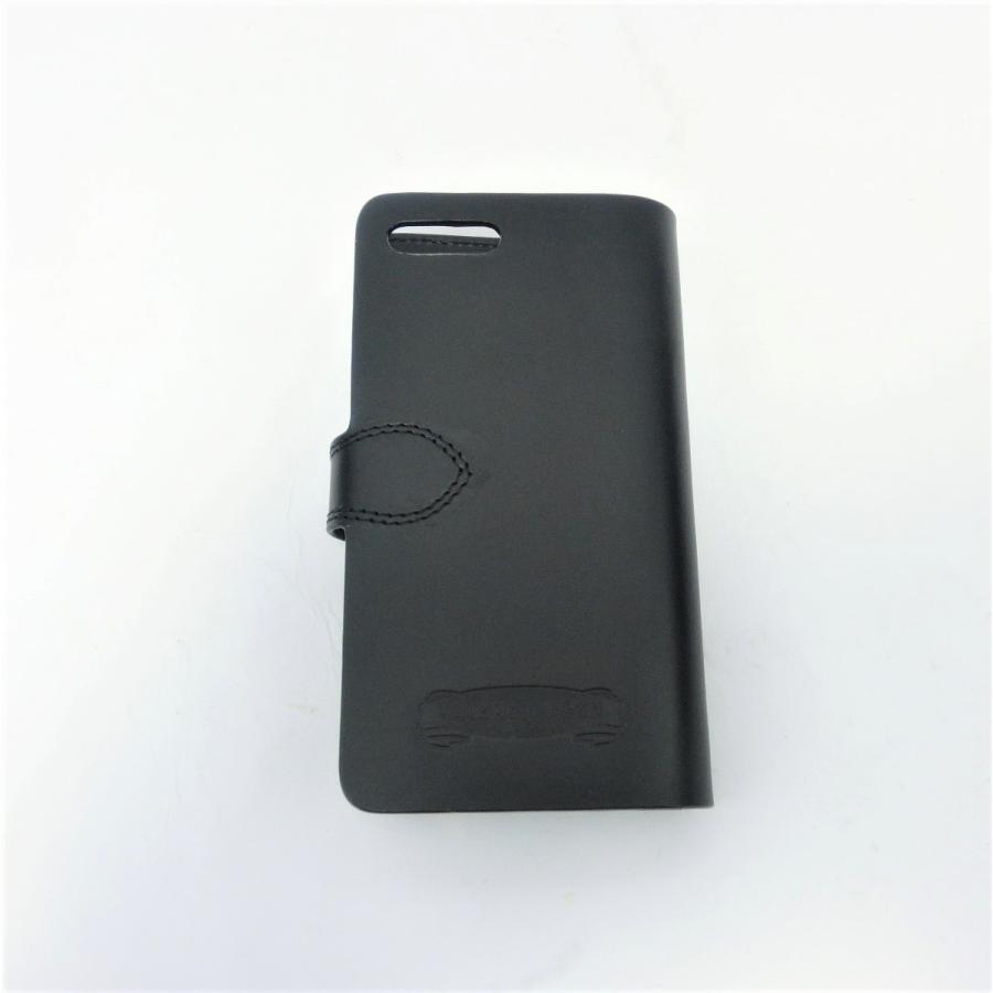 ALISACHRISTY】 iPhone 7 ケース 手帳型 本革レザー シルバーコンチョ