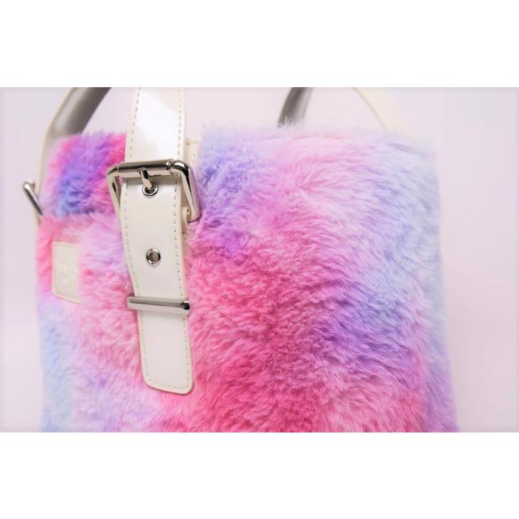 No.958 いちごチャーム　2ペア Kiss & Cry angels FLUFFY Cotton Candy シルバーチェーン付き
