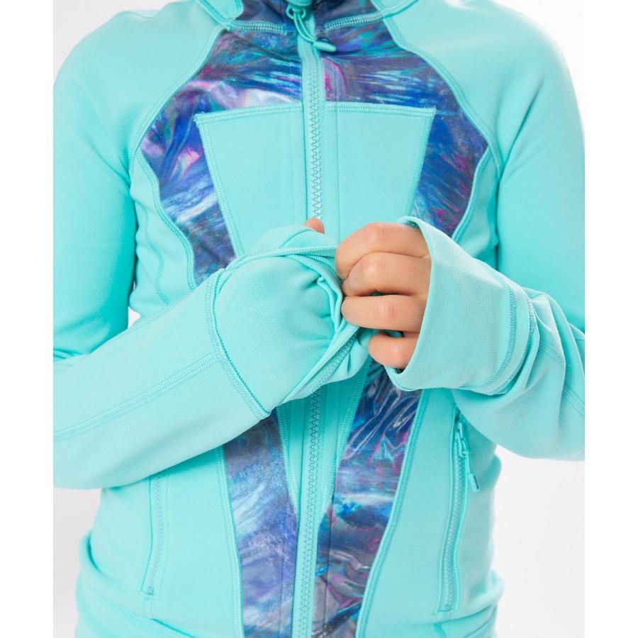 ivivva イヴィヴァ Perfect Your Practice Jacket Island Breeze/Ice  