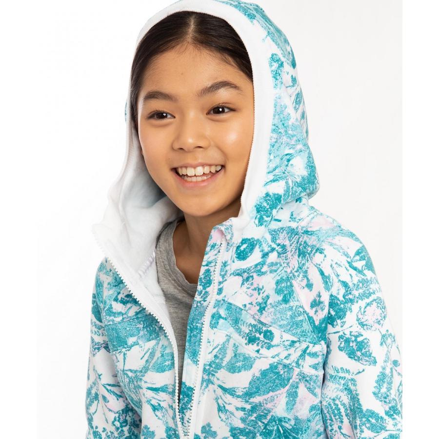 ivivva イヴィヴァ The ivivva Hoodie mprint Bloom White Pearl Pink/White :F ...