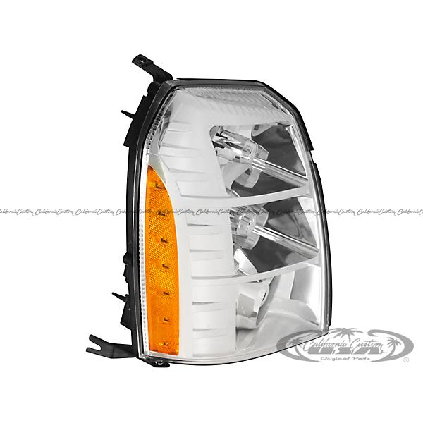 DEPO 正規品07-14y キャデラック エスカレード ヘッドライト ヘッド