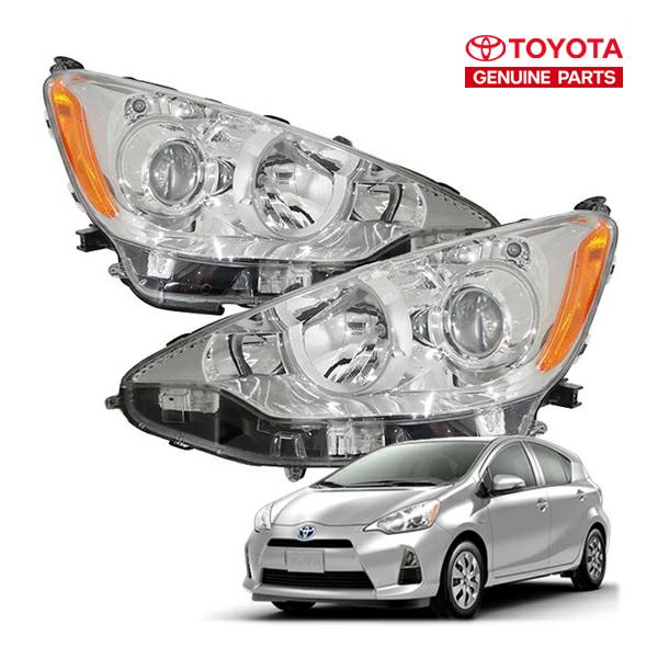 USトヨタ純正 12-14y PRIUS-C プリウスC/アクア 前期型 10系 ヘッド