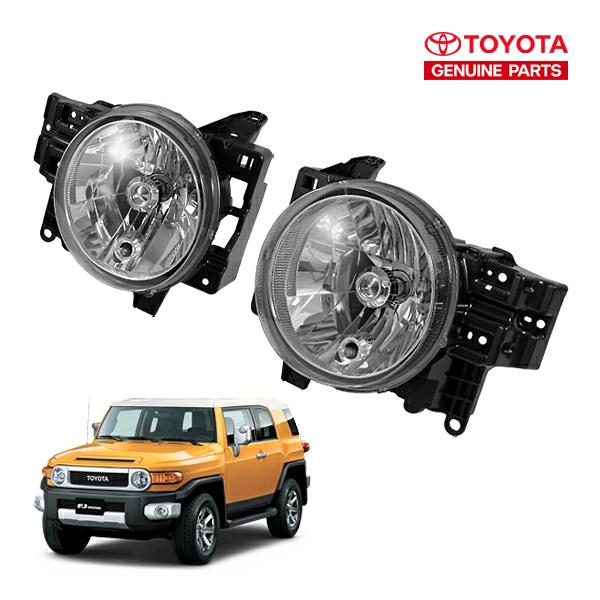 FJクルーザー LEDヘッドライト 左右セット　スモーク トヨタ純正 FJクルーザー GSJ150W ヘッドランプ ヘッドライト 左右
