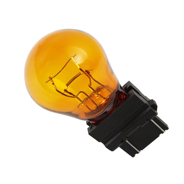 HELLA 正規品】 ハロゲンバルブ 3157 アンバー 27/7W ダブル球 アメ車